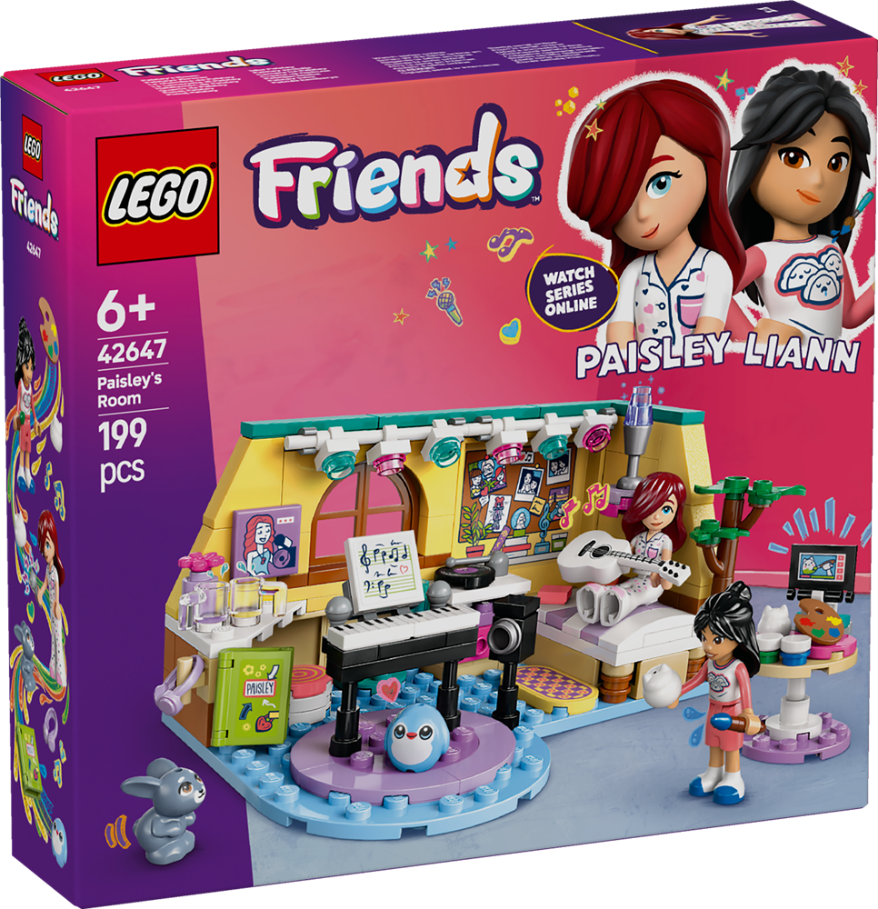LEGO LEGO FRIENDS LA CAMERETTA DI PAISLEY 42647