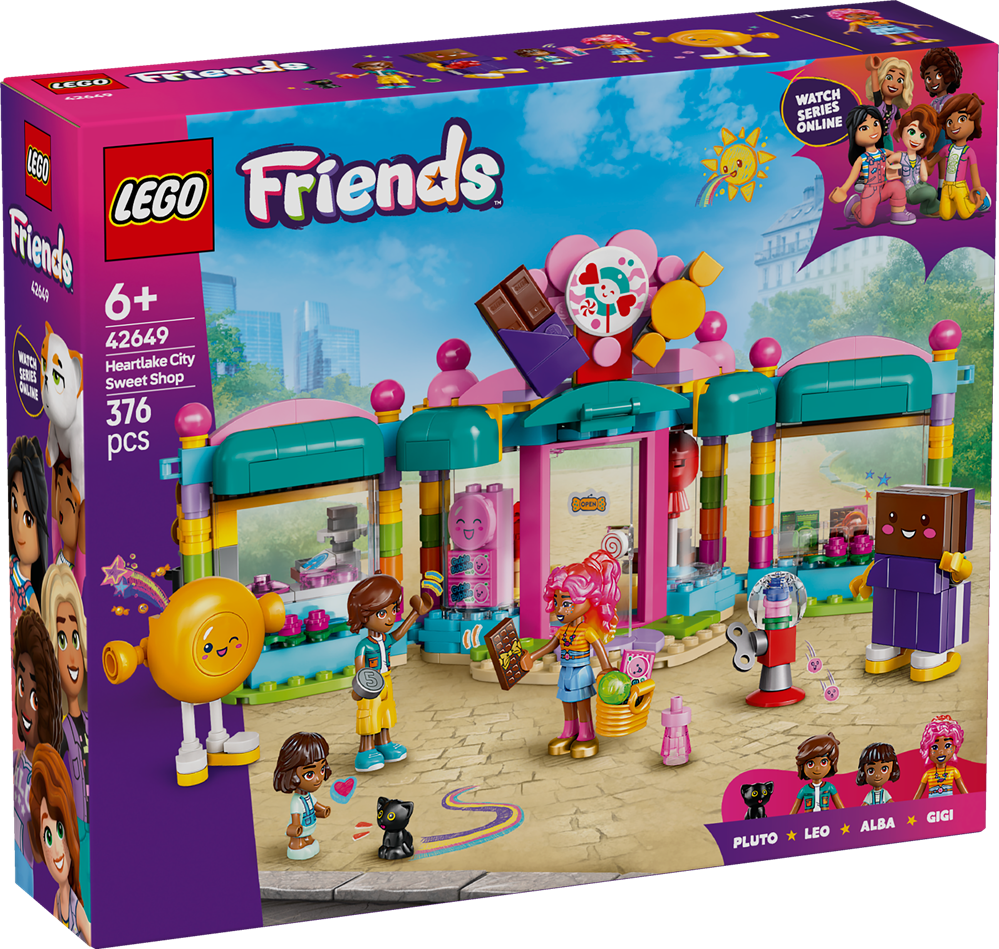 LEGO LEGO FRIENDS NEGOZIO DI DOLCIUMI DI HEARTLAKE CITY 42649