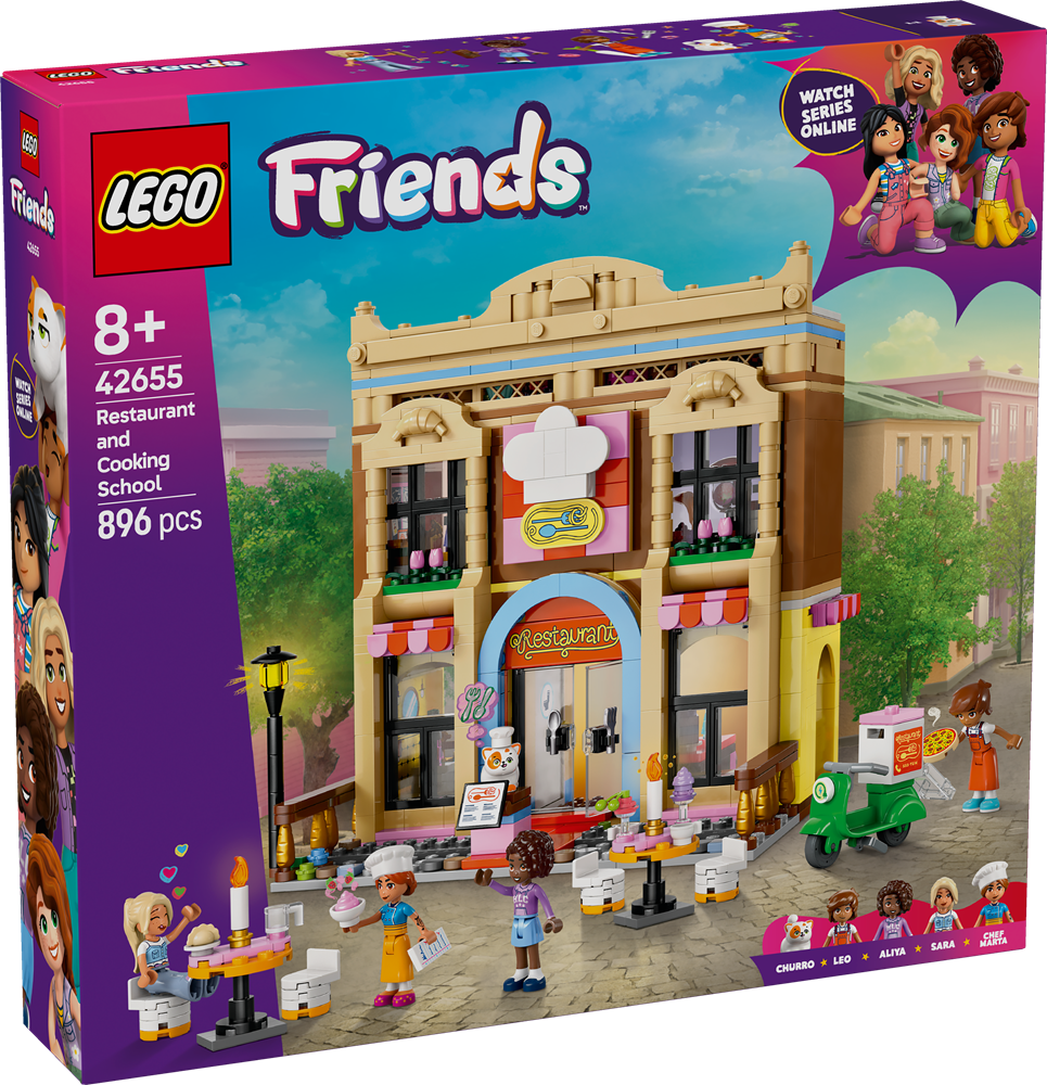 LEGO LEGO FRIENDS RISTORANTE E SCUOLA DI CUCINA 42655