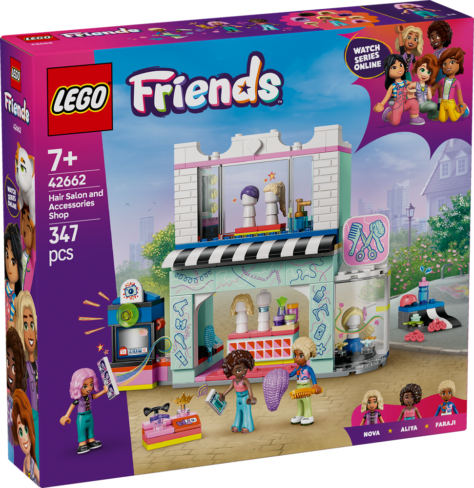 LEGO LEGO FRIENDS PARRUCCHIERE E NEGOZIO DI ACCESSORI 42662