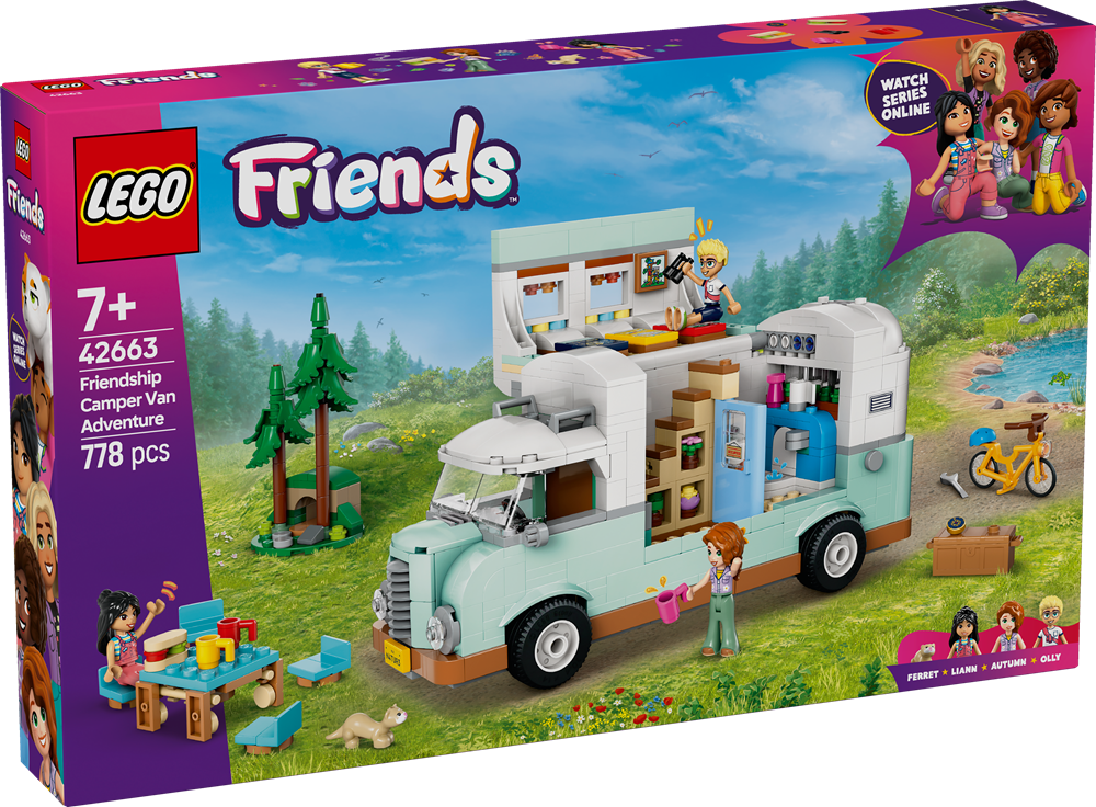 LEGO LEGO FRIENDS AVVENTURA SUL CAMPER DELL’AMICIZIA 42663