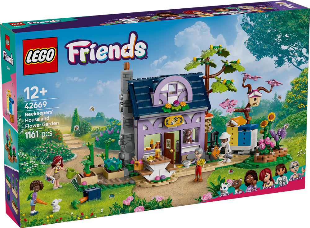 LEGO LEGO FRIENDS CASA DEGLI APICOLTORI E GIARDINO FIORITO 42669