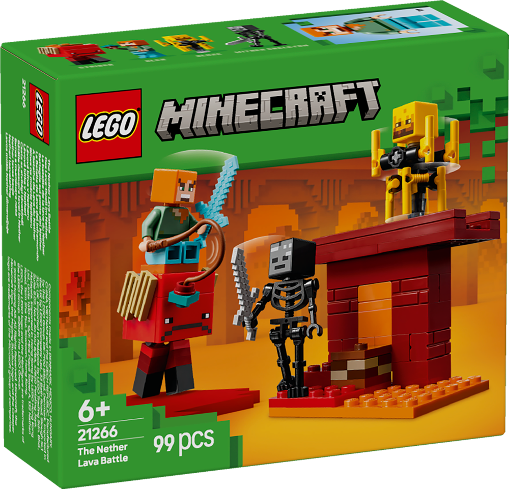 LEGO MINECRAFT BATTAGLIA SUL PONTE DEL NETHER 21266