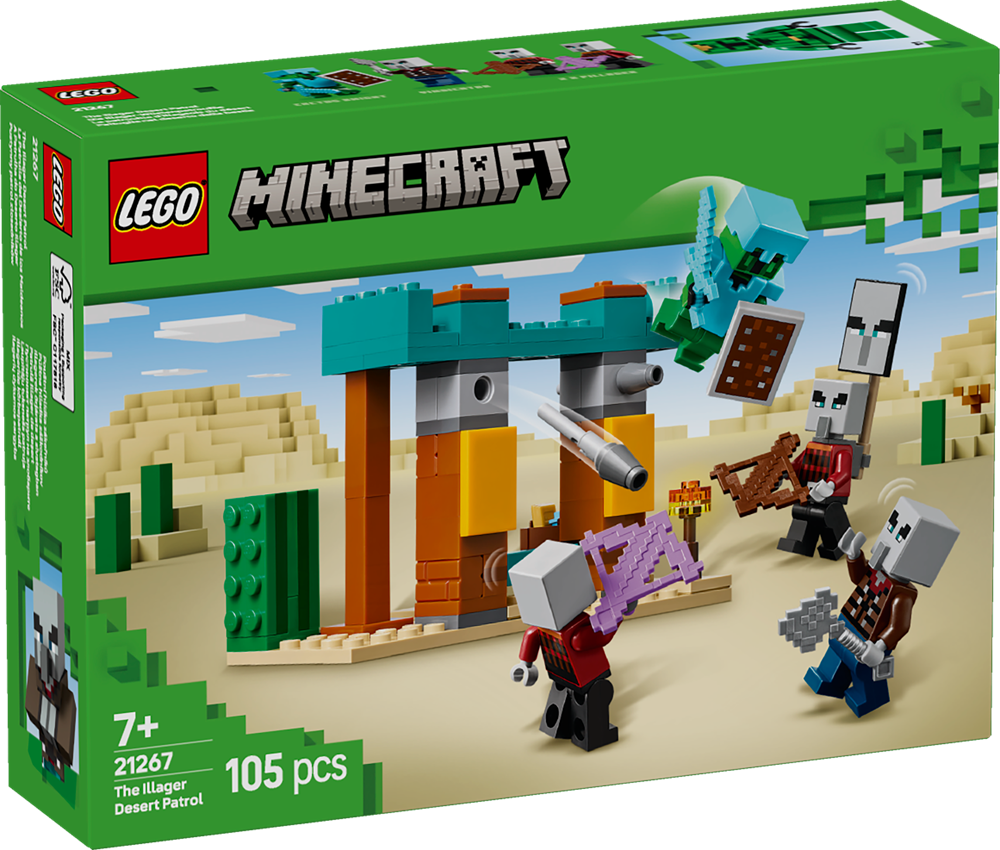 LEGO MINECRAFT PATTUGLIA NEL DESERTO DELLA BESTIA 21267