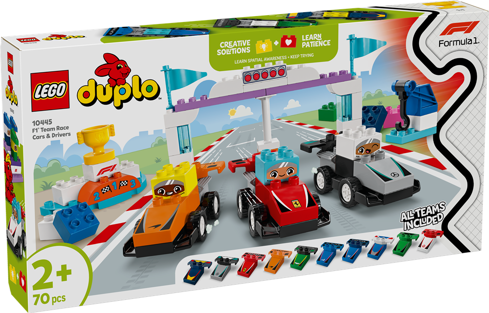 LEGO DUPLO TOWN AUTO DA CORSA E PILOTI TEAM F1® 10445
