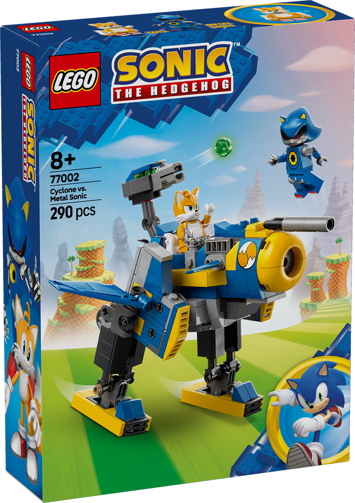 LEGO SONIC THE HEDGEHOG™ CYCLONE VS. METAL SONIC 77002