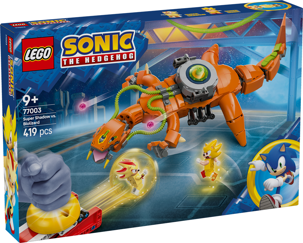 LEGO SONIC THE HEDGEHOG™ SUPER SHADOW VS. BIOLIZARD 77003