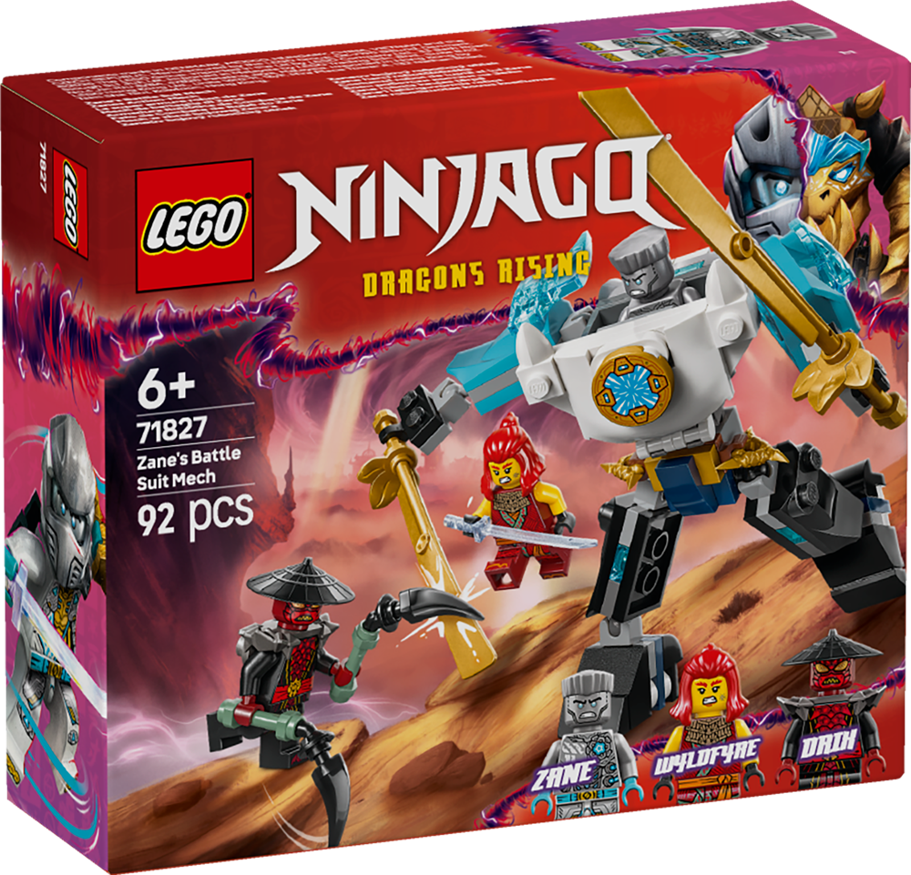 LEGO NINJAGO MECH DA BATTAGLIA DI ZANE 71827