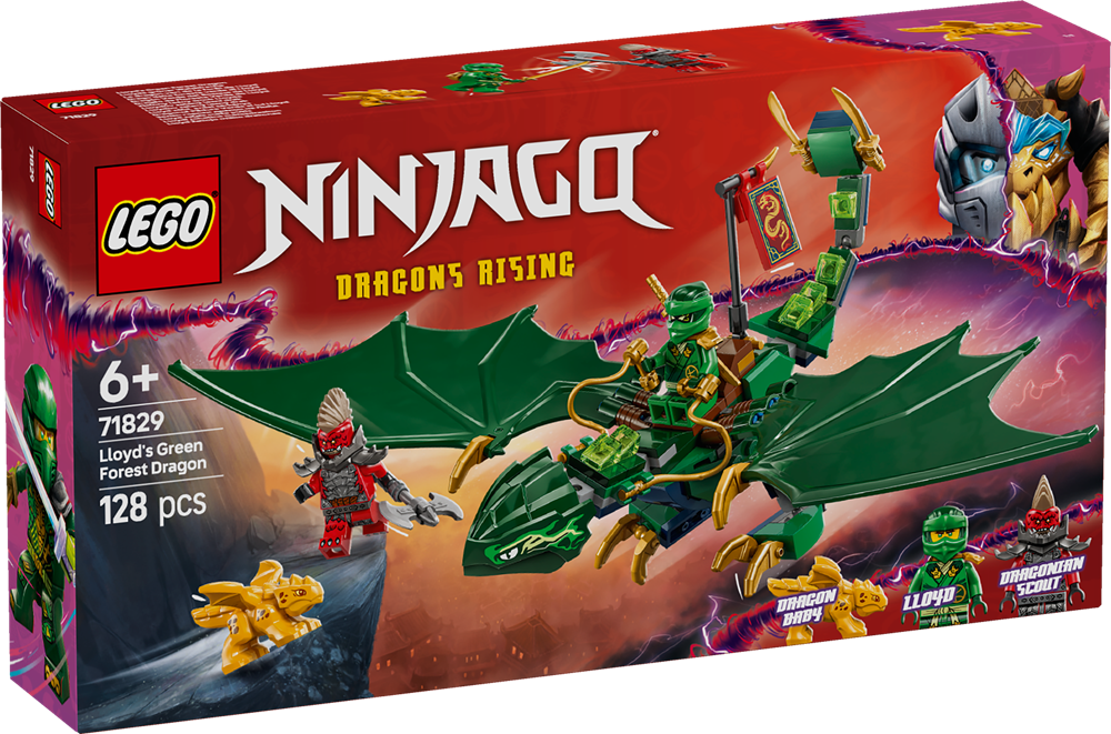 LEGO NINJAGO DRAGO DELLA FORESTA VERDE DI LLOYD 71829