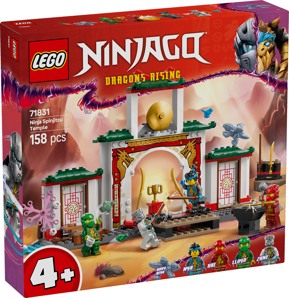 LEGO NINJAGO TEMPIO DELLO SPINJITZU NINJA 71831