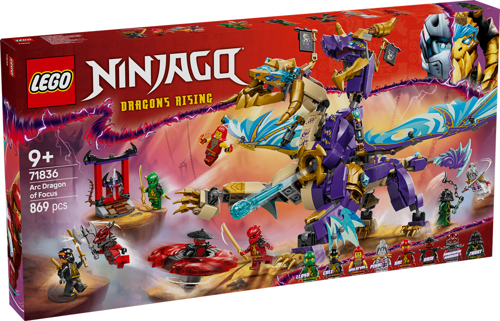 LEGO NINJAGO ARCO DRAGONE DELLA CONCENTRAZIONE 71836