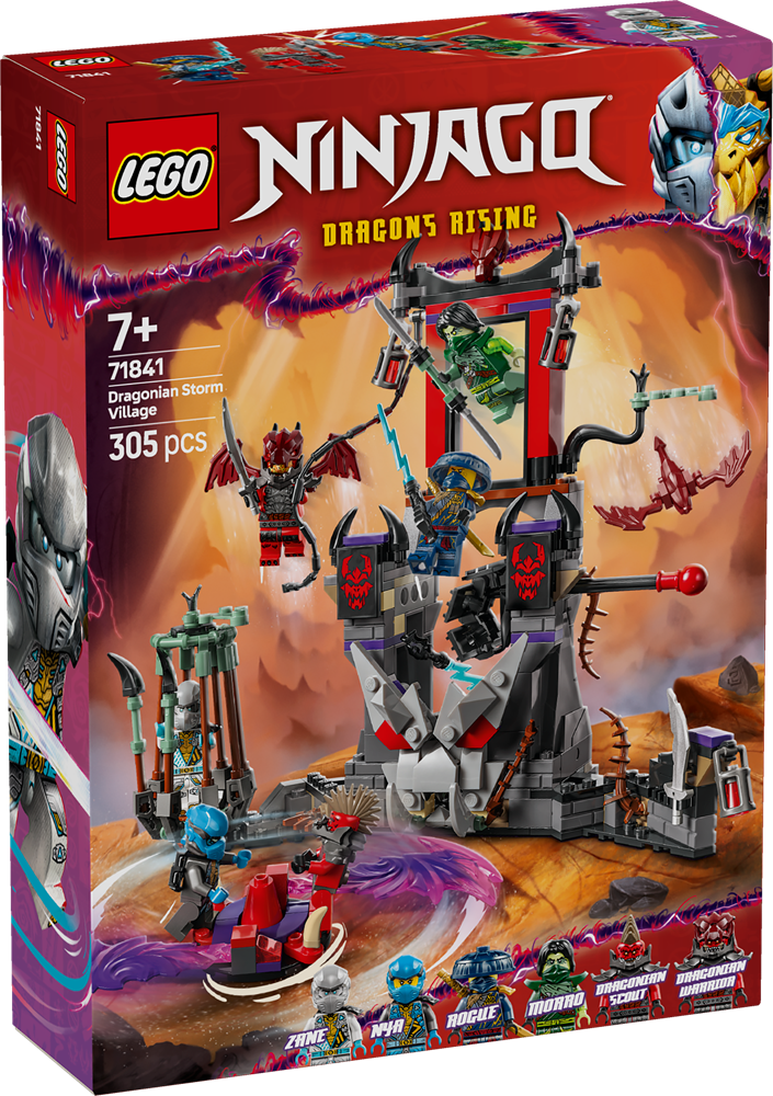LEGO NINJAGO VILLAGGIO DELLA TEMPESTA DRAGONIANO 71841