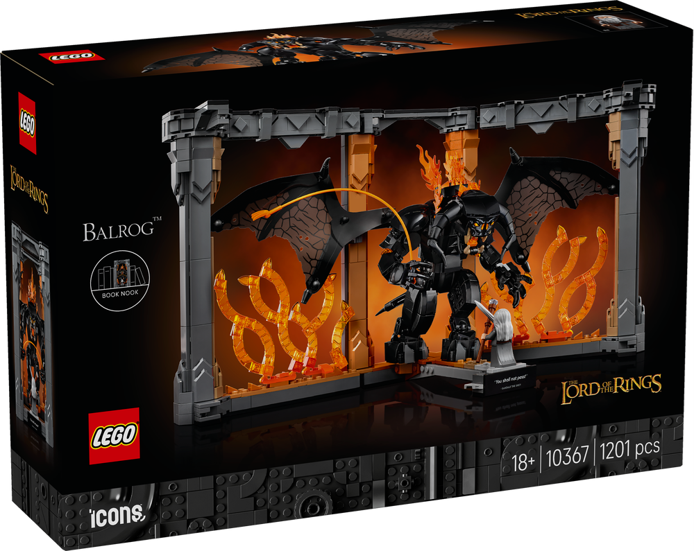 LEGO ICONS IL SIGNORE DEGLI ANELLI: BOOK NOOK DEL BALROG™ 10367