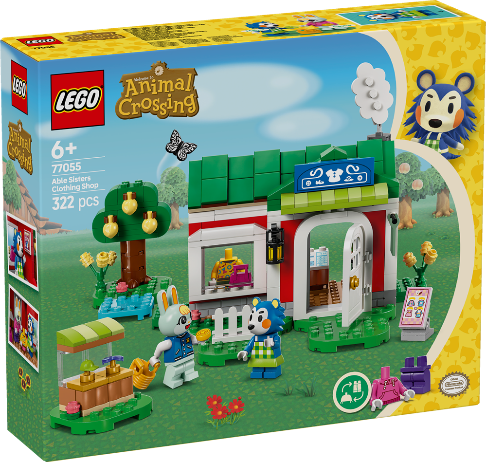 LEGO ANIMAL CROSSING LA SARTORIA DELLE SORELLE AGO E FILO 77055