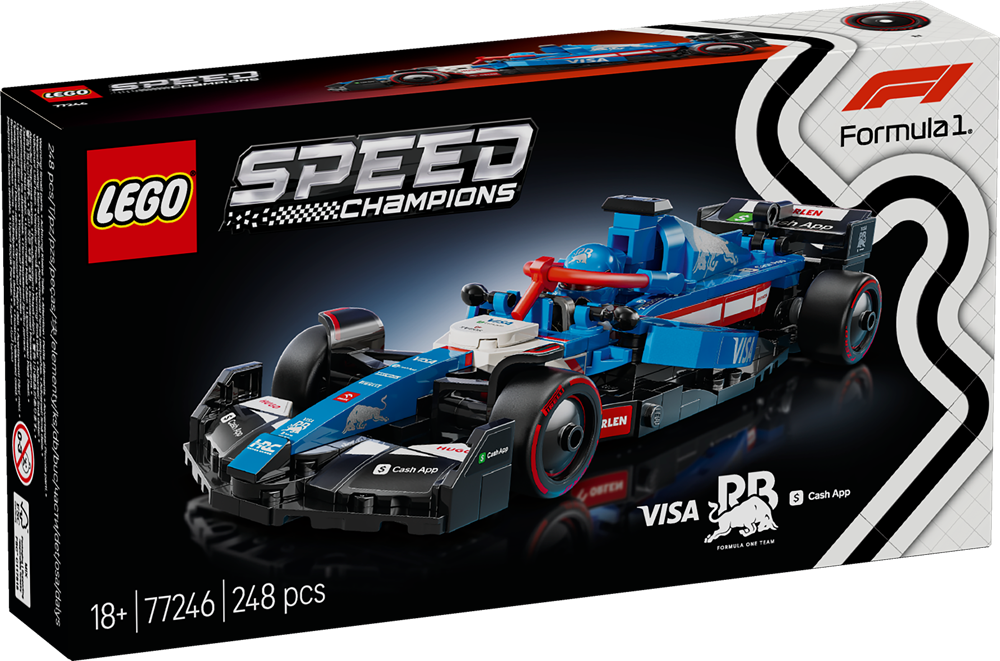 LEGO SPEED CHAMPIONS AUTO DA CORSA F1® VISA CASH APP RB VCARB 01 77246