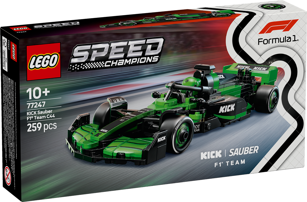LEGO SPEED CHAMPIONS AUTO DA CORSA KICK SAUBER F1® TEAM C44 77247