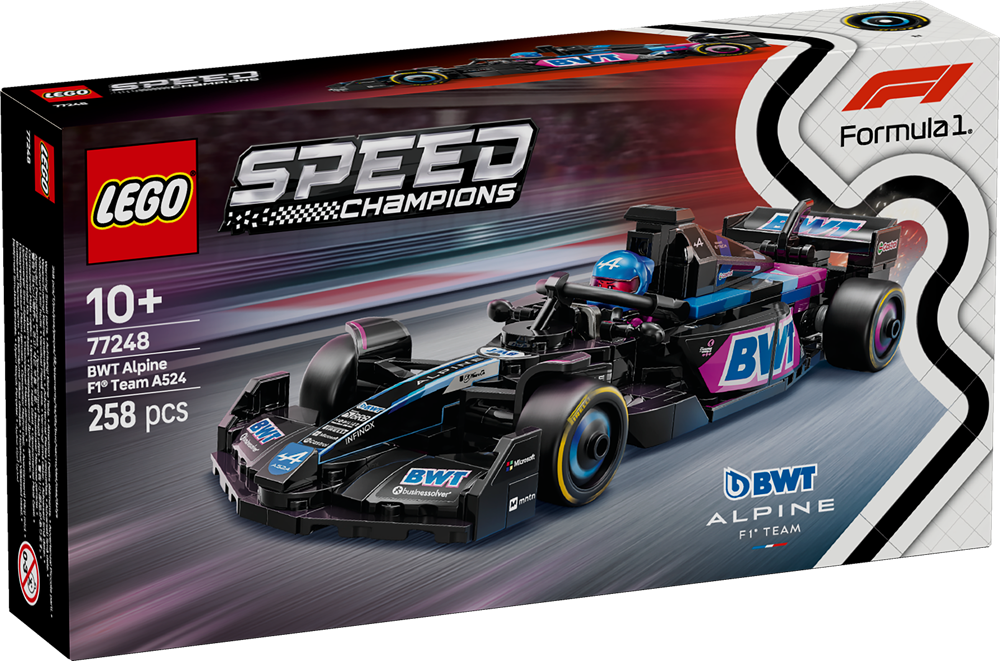 LEGO SPEED CHAMPIONS AUTO DA CORSA BWT ALPINE F1® TEAM A524 77248