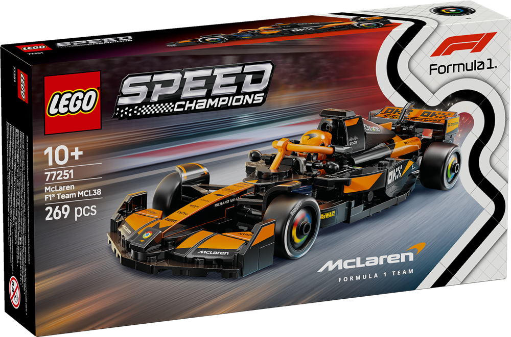 LEGO SPEED CHAMPIONS AUTO DA CORSA MCLAREN F1® TEAM MCL38 77251