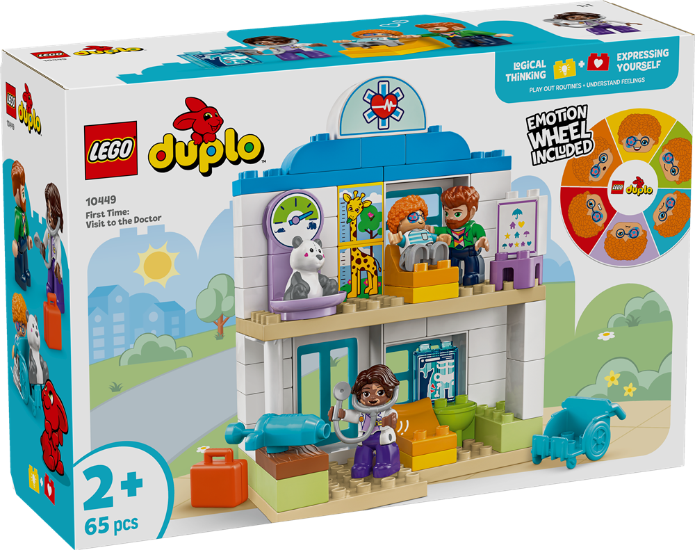 LEGO DUPLO TOWN PRIME ESPERIENZE: VISITA DAL DOTTORE 10449