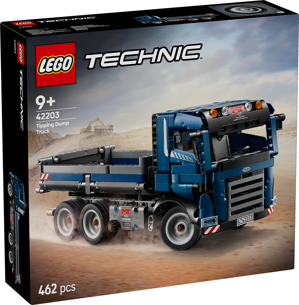 LEGO TECHNIC AUTOCARRO CON CASSONE RIBALTABILE 42203