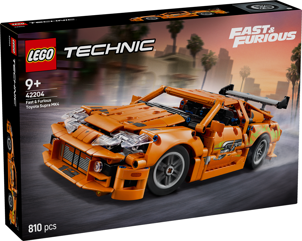 LEGO TECHNIC FAST AND FURIOUS TOYOTA SUPRA MK4 42204