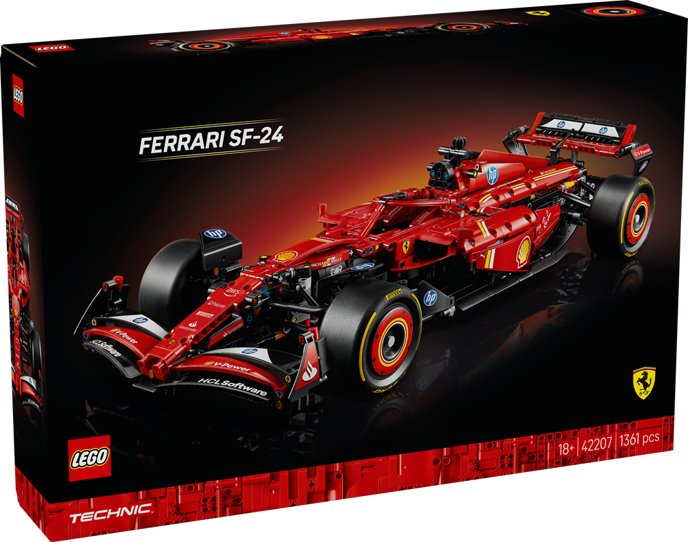 LEGO TECHNIC MONOPOSTO F1 FERRARI SF-24 42207