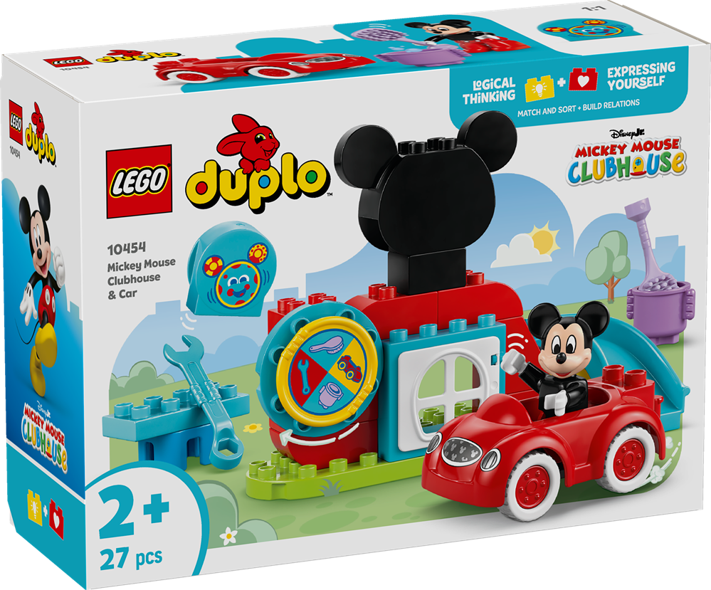 LEGO DUPLO® | DISNEY LA CASA E L’AUTO DI TOPOLINO 10454