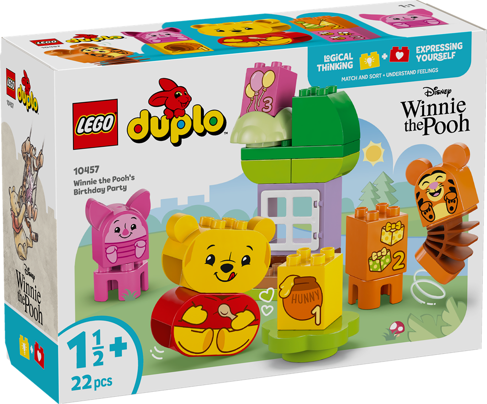 LEGO DUPLO® | DISNEY FESTA DI COMPLEANNO DI WINNIE THE POOH 10457