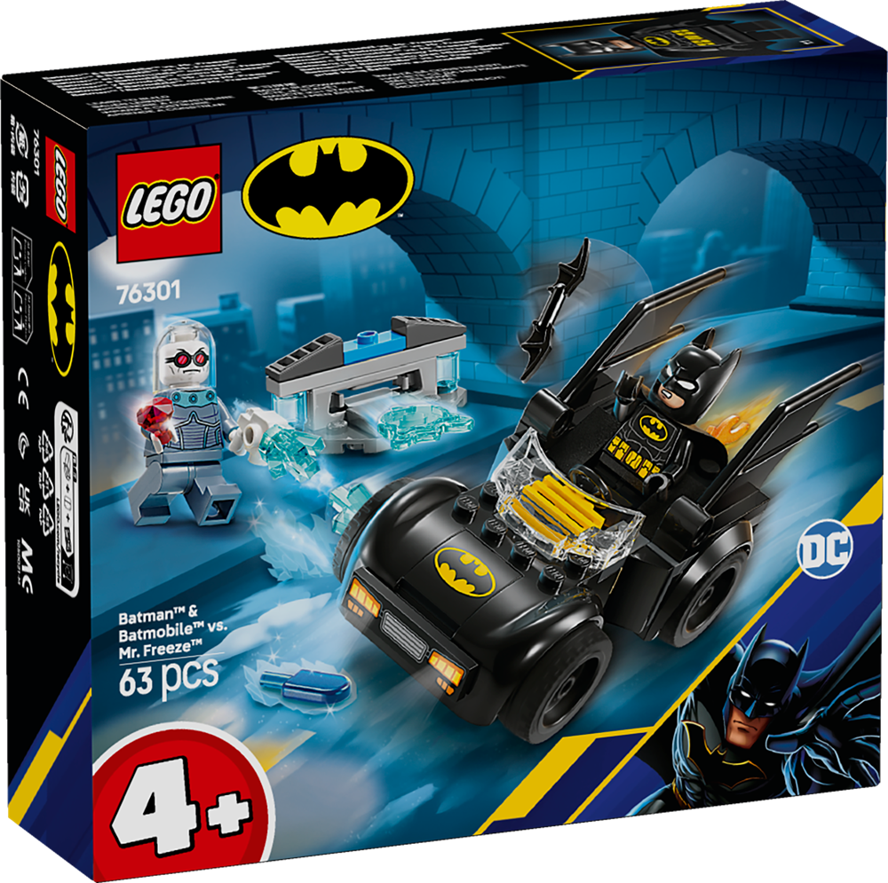 LEGO DC BATMAN™ BATMAN™ E BATMOBILE™ CONTRO MR. FREEZE™ 76301