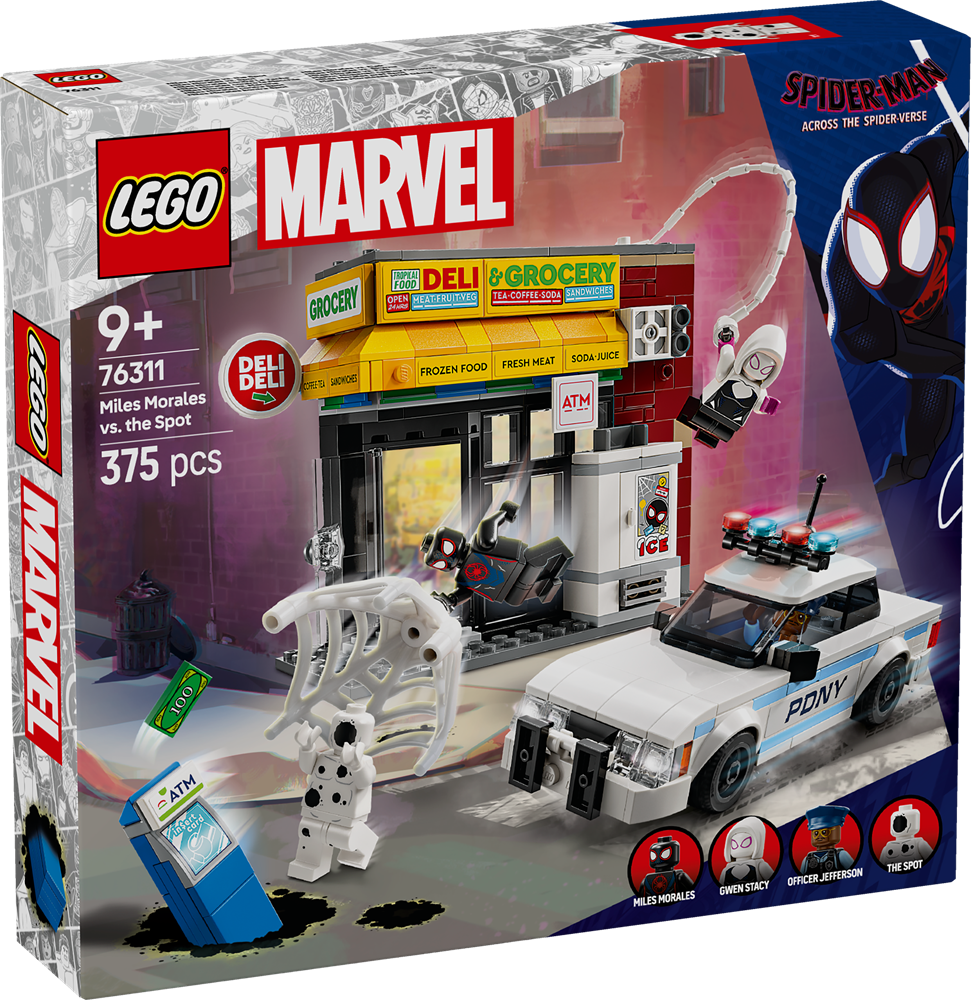 LEGO SUPER HEROES SPIDER-VERSE: MILES MORALES CONTRO LA MACCHIA 76311