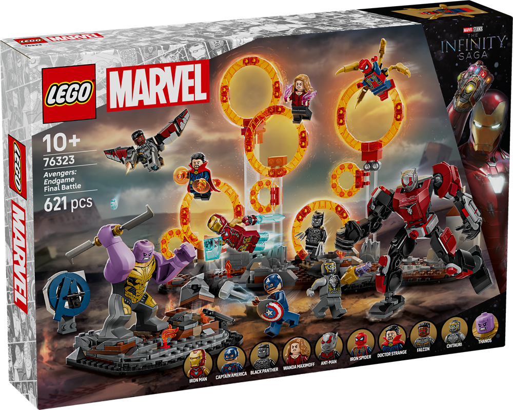 LEGO SUPER HEROES AVENGERS: ENDGAME LA BATTAGLIA FINALE 76323