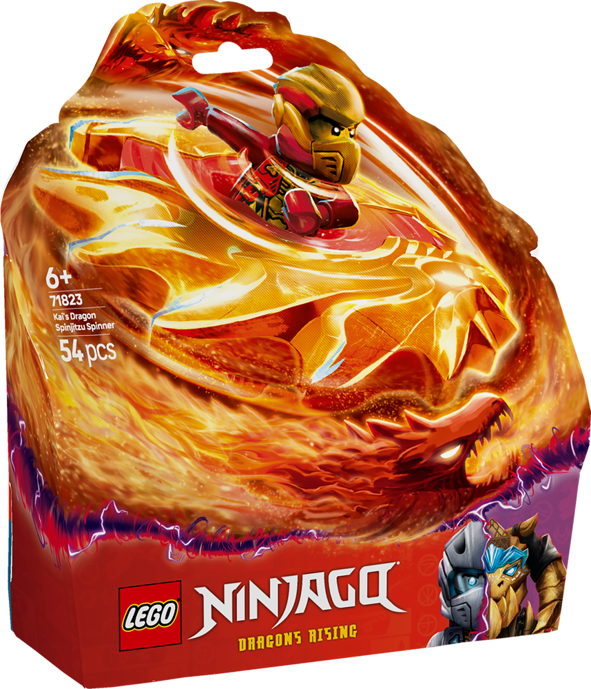LEGO NINJAGO SPINNER DEL DRAGO SPINJITZU DI KAI 71823