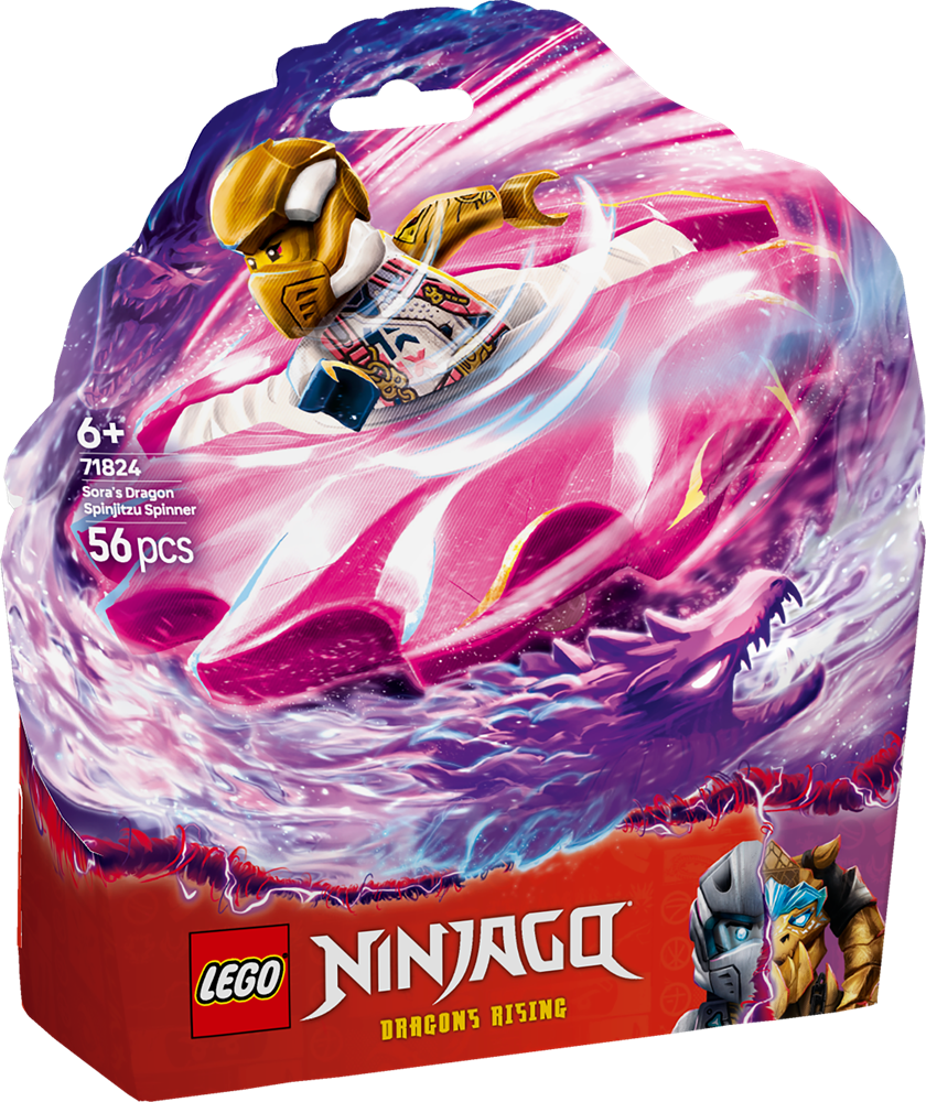 LEGO NINJAGO SPINNER DEL DRAGO SPINJITZU DI SORA 71824