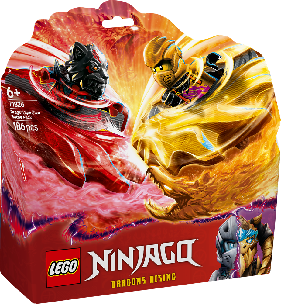 LEGO NINJAGO BATTLE PACK DRAGHI DELLO SPINJITZU 71826