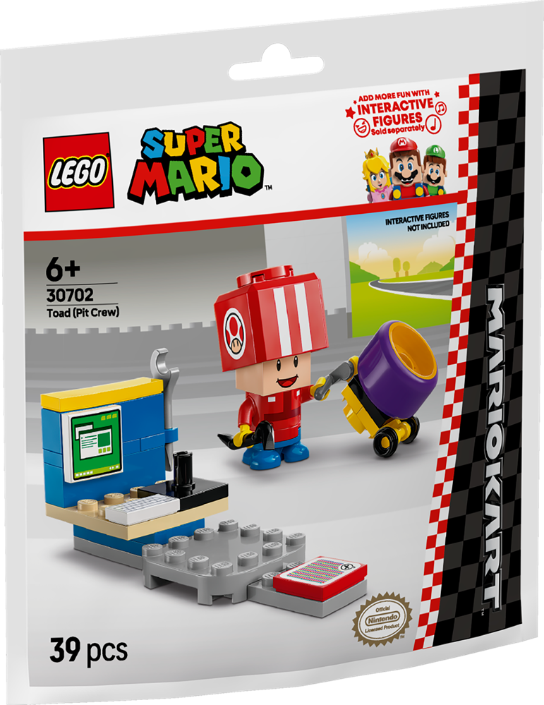 LEGO SUPER MARIO MARIO KART™: TOAD (PIT STOP) 30702