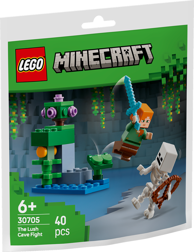 LEGO MINECRAFT DUELLO NELLA GROTTA LUSSUREGGIANTE 30705