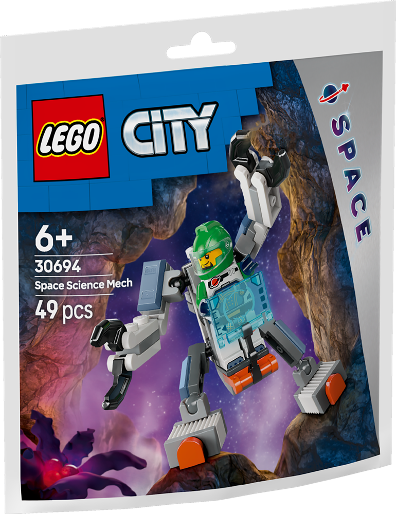 LEGO LEGO CITY MECH SCIENTIFICO SPAZIALE 30694