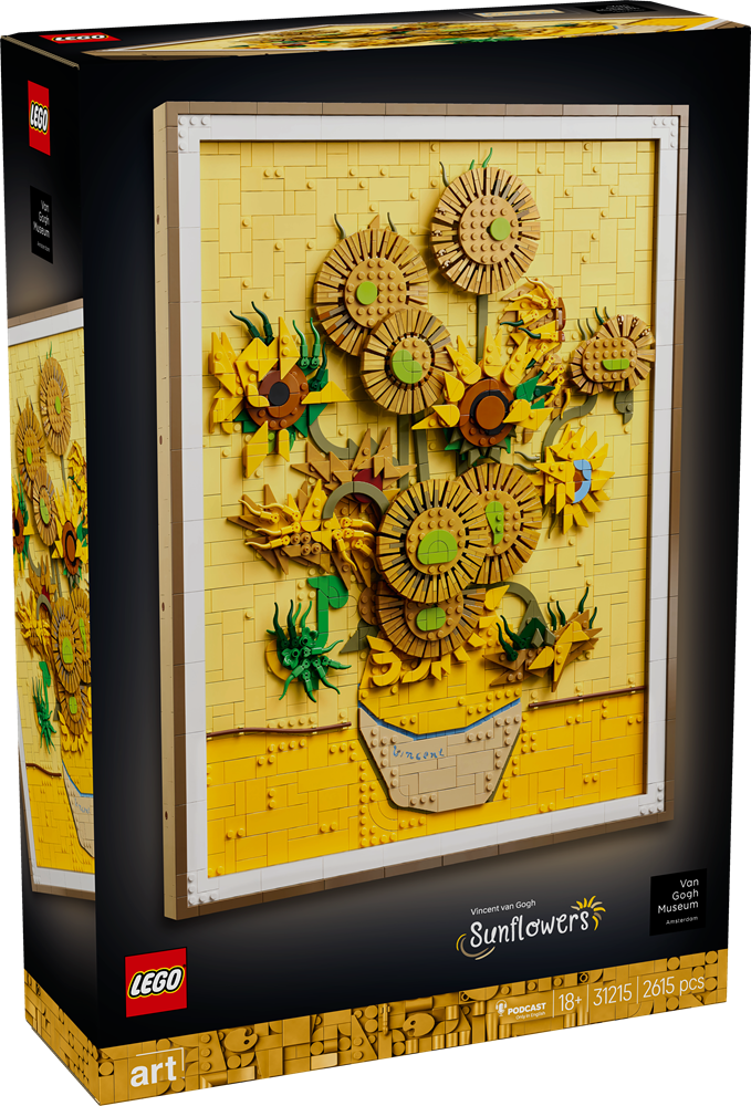 LEGO ART VINCENT VAN GOGH – GIRASOLI 31215