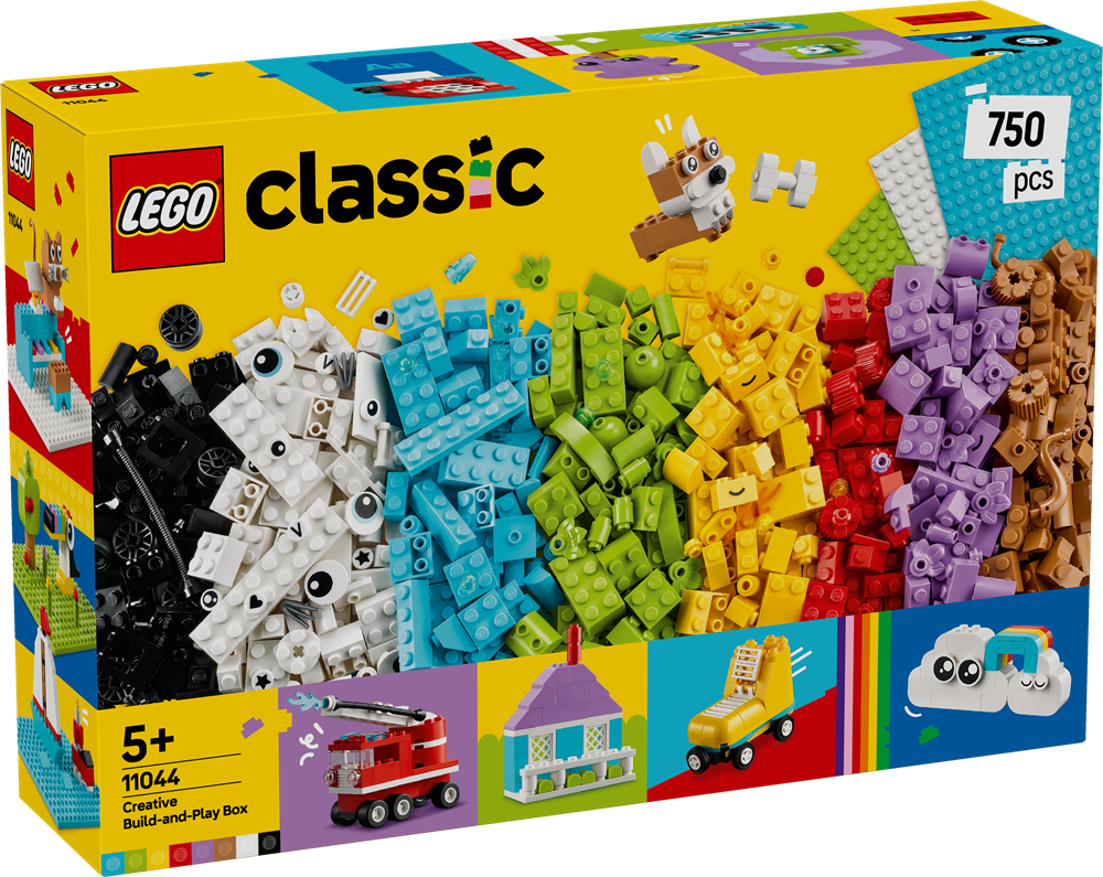 LEGO LEGO CLASSIC SCATOLA CREATIVA BUILD-AND-PLAY 11044
