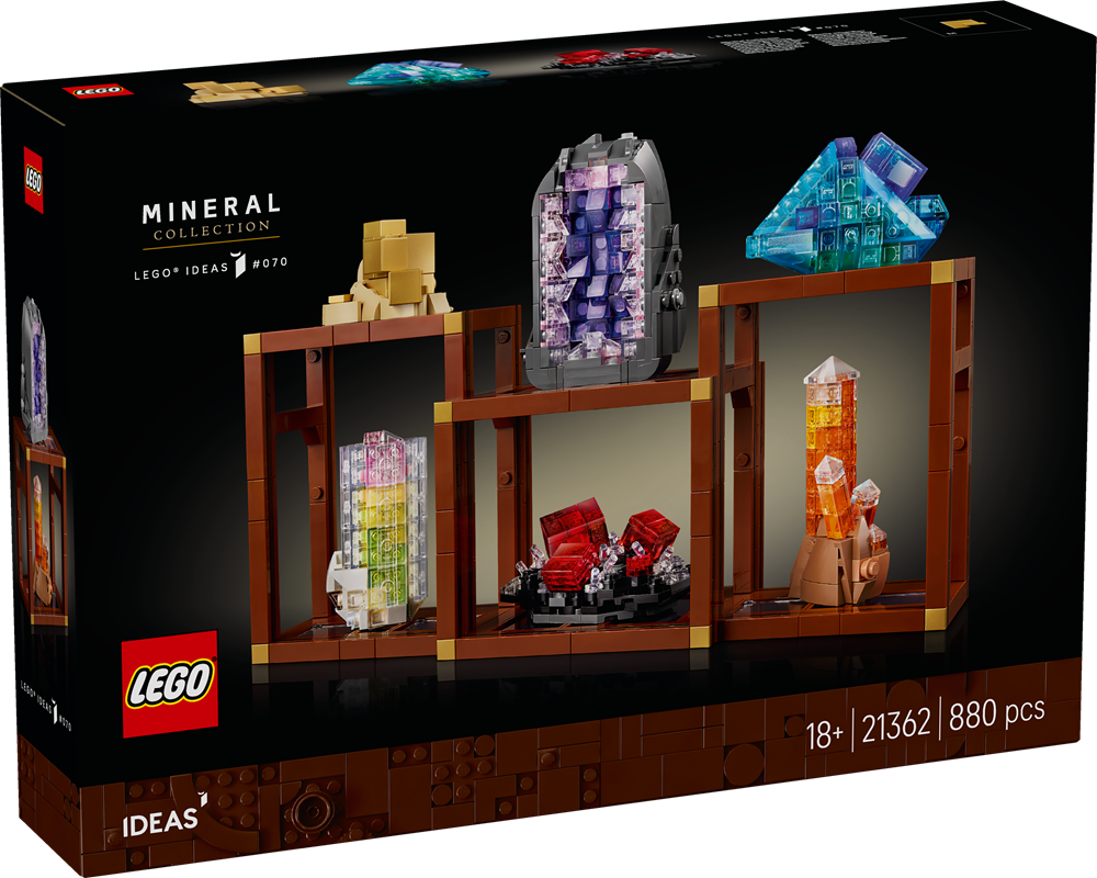 LEGO LEGO IDEAS COLLEZIONE DI MINERALI 21362
