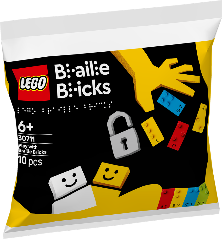 LEGO BRAILLE BRICKS GIOCA CON I MATTONCINI BRAILLE 30711