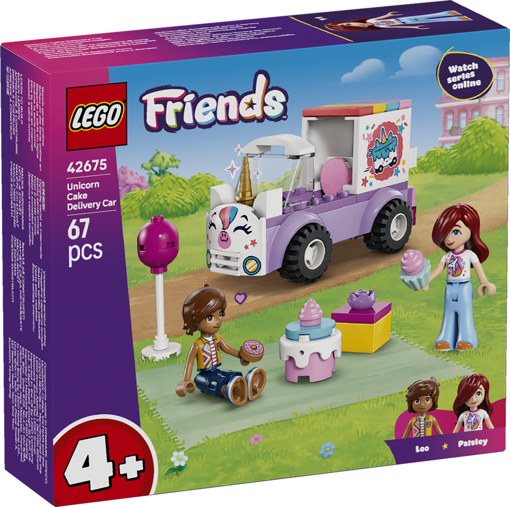 LEGO LEGO FRIENDS AUTO-UNICORNO PER LA CONSEGNA DI TORTE 42675