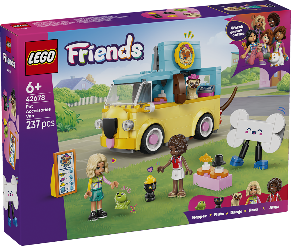 LEGO LEGO FRIENDS FURGONE DI ACCESSORI PER ANIMALI 42678