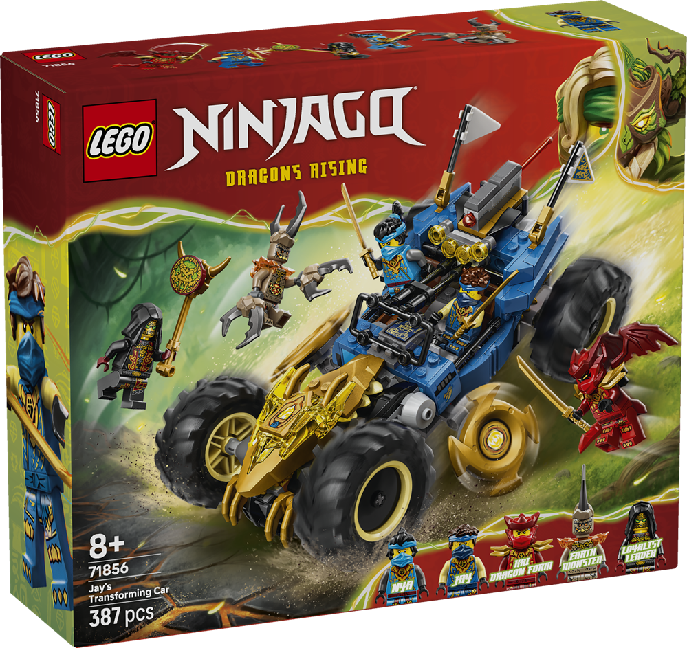 LEGO NINJAGO AUTO MUTAFORMA DI JAY 71856