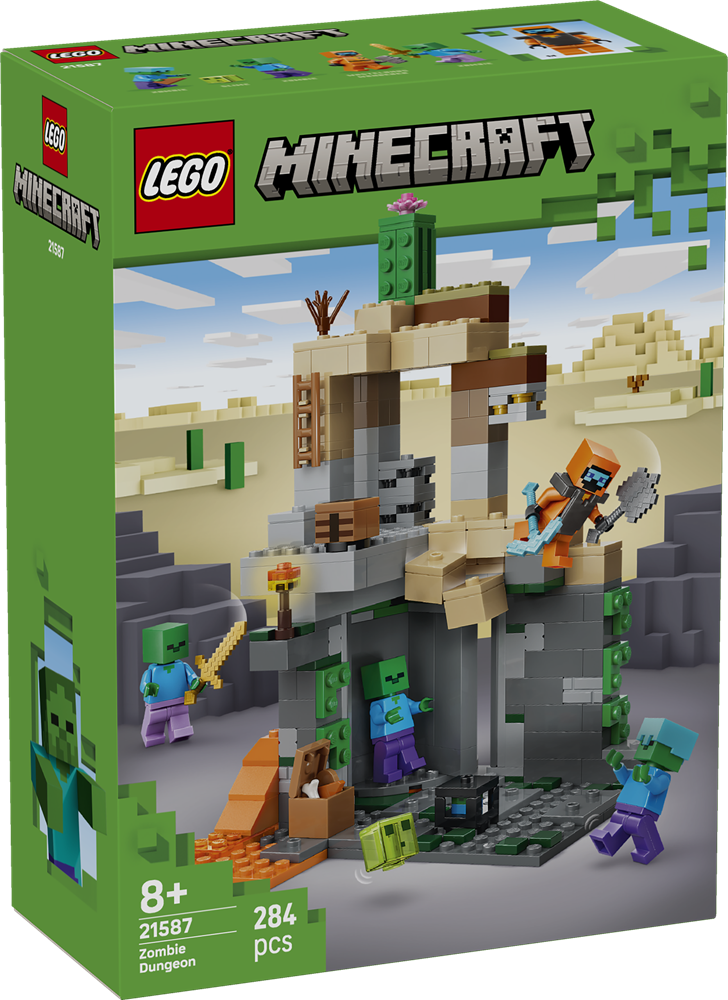 LEGO MINECRAFT ZOMBIE DUNGEON 21587