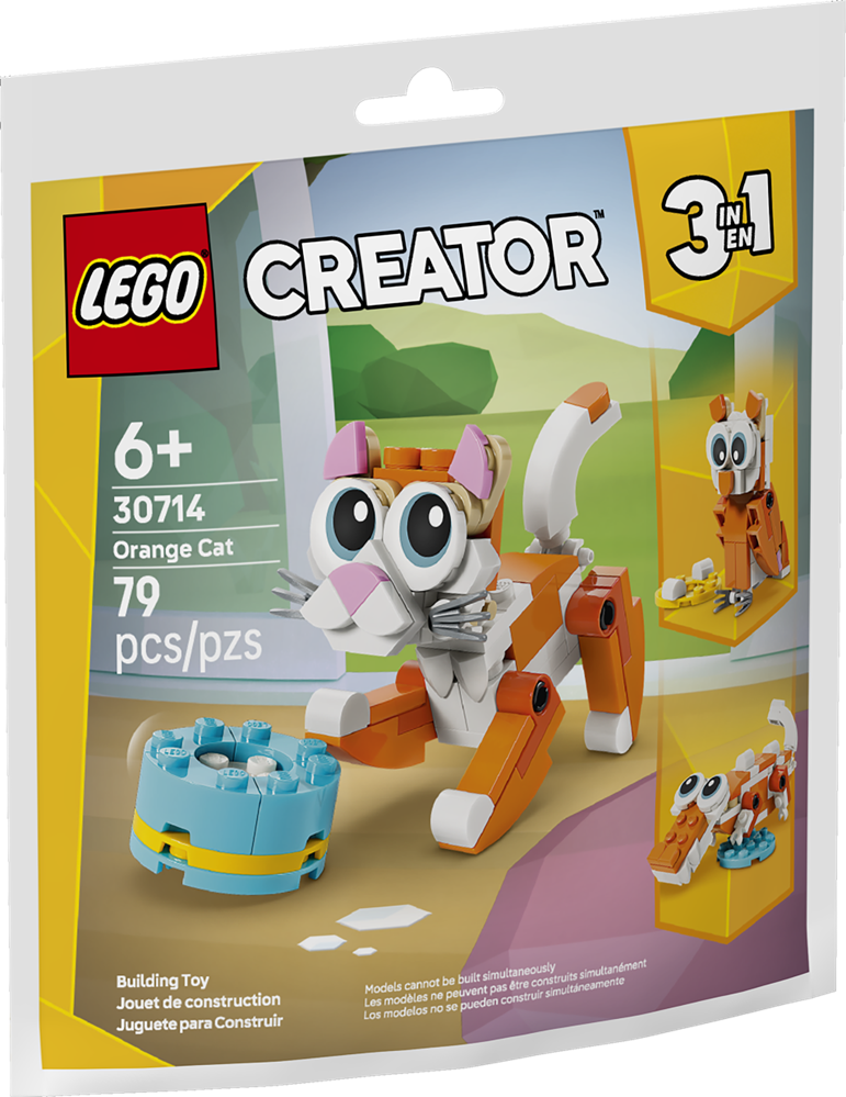 LEGO LEGO CREATOR GATTO ARANCIONE 30714