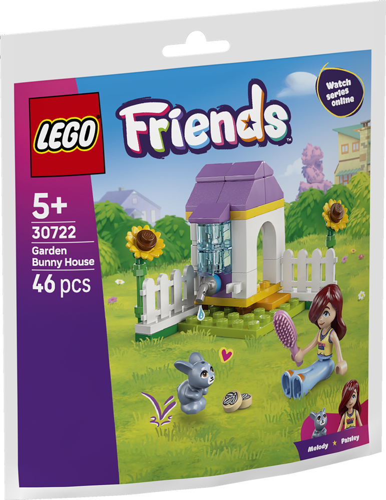 LEGO LEGO FRIENDS CASETTA DEL CONIGLIETTO IN GIARDINO 30722
