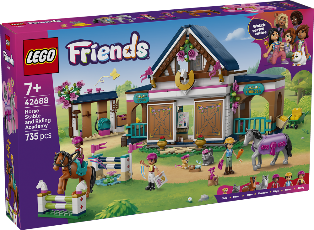 LEGO LEGO FRIENDS SCUDERIA E ACCADEMIA DI EQUITAZIONE 42688