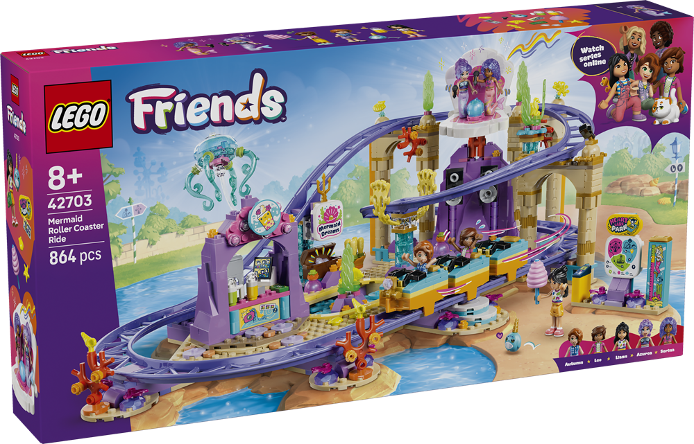 LEGO FRIENDS MONTAGNE RUSSE DELLA SIRENETTA 42703