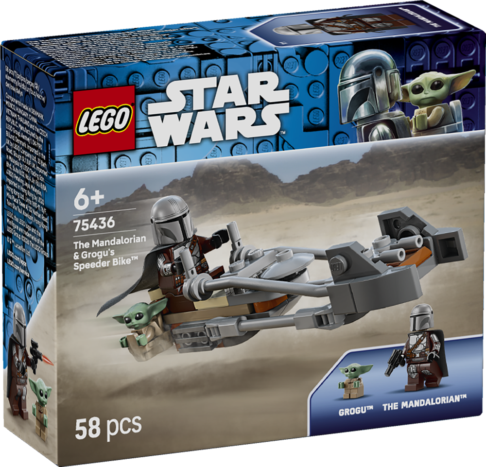 LEGO STAR WARS TM SPEEDER BIKE™ DEL MANDALORIANO E DI GROGU 75436